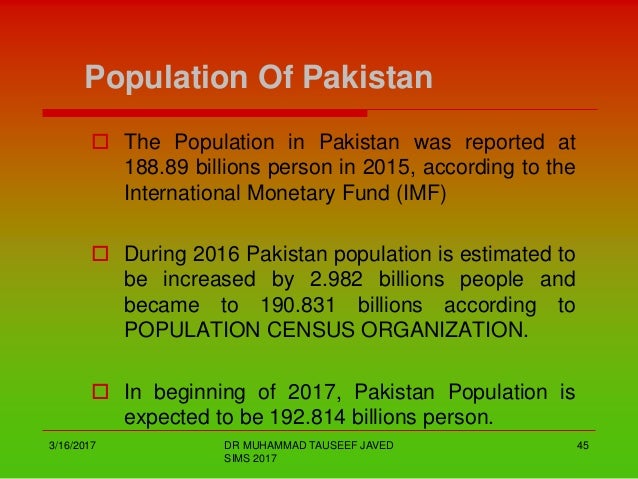 pakistan population density pakistan population 2019